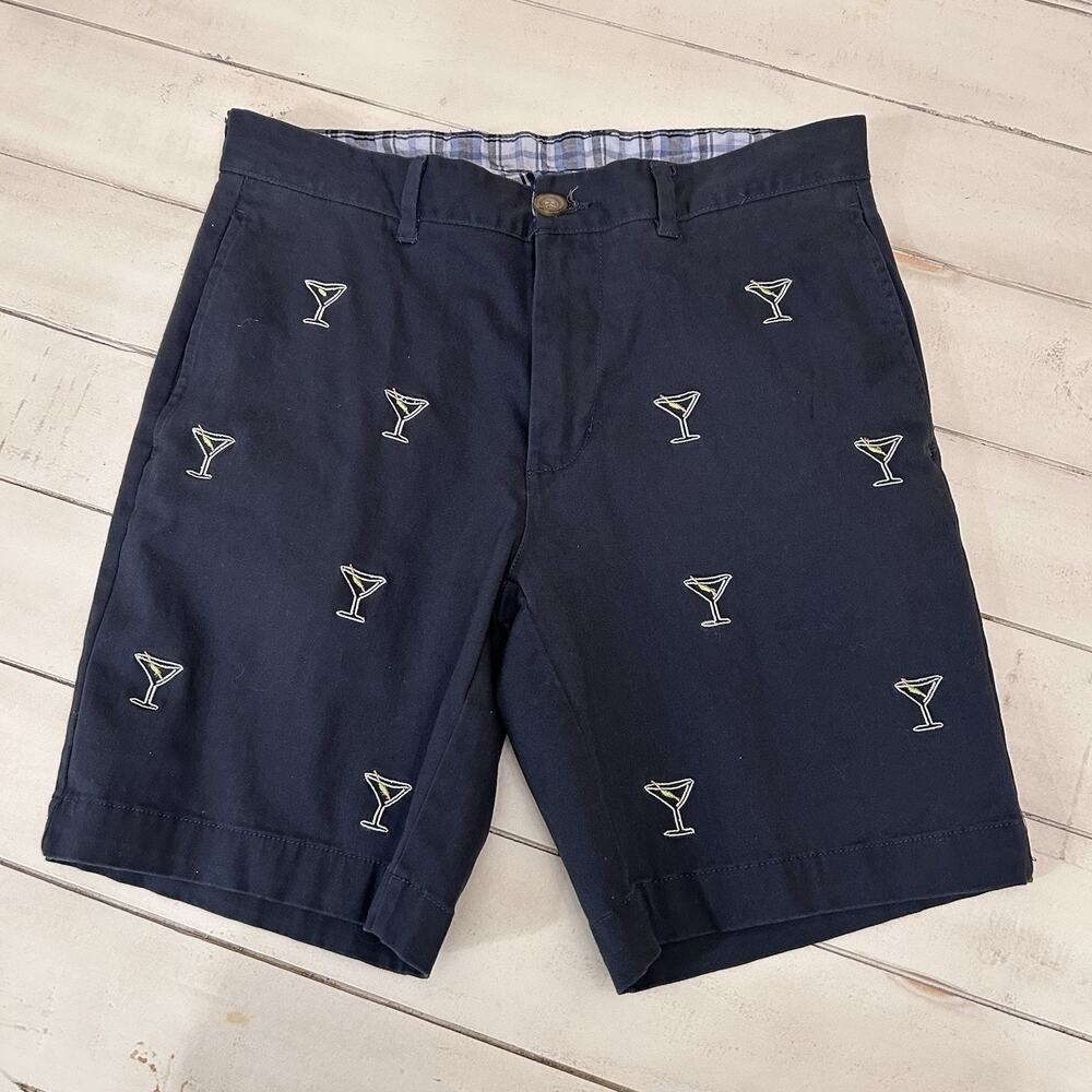 Men’s Shorts With Martini Glasses